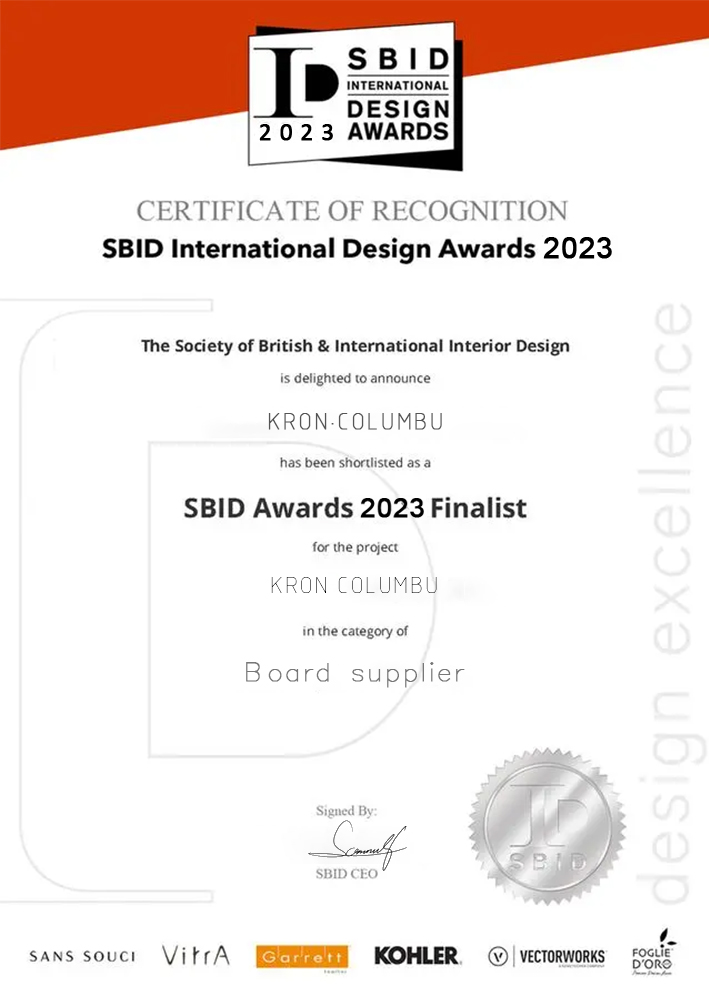 SBID International Design Awards 2023